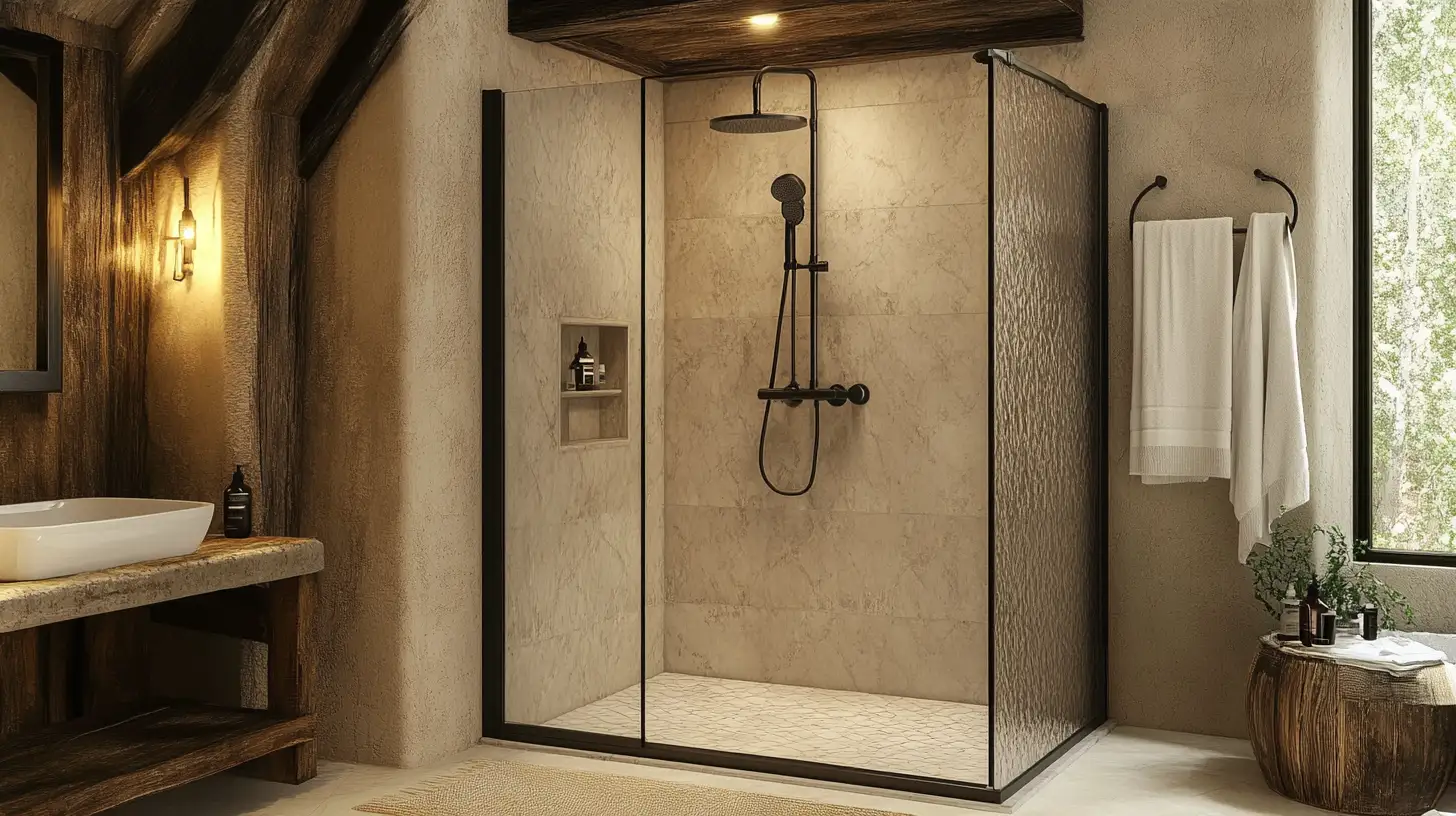 une douche